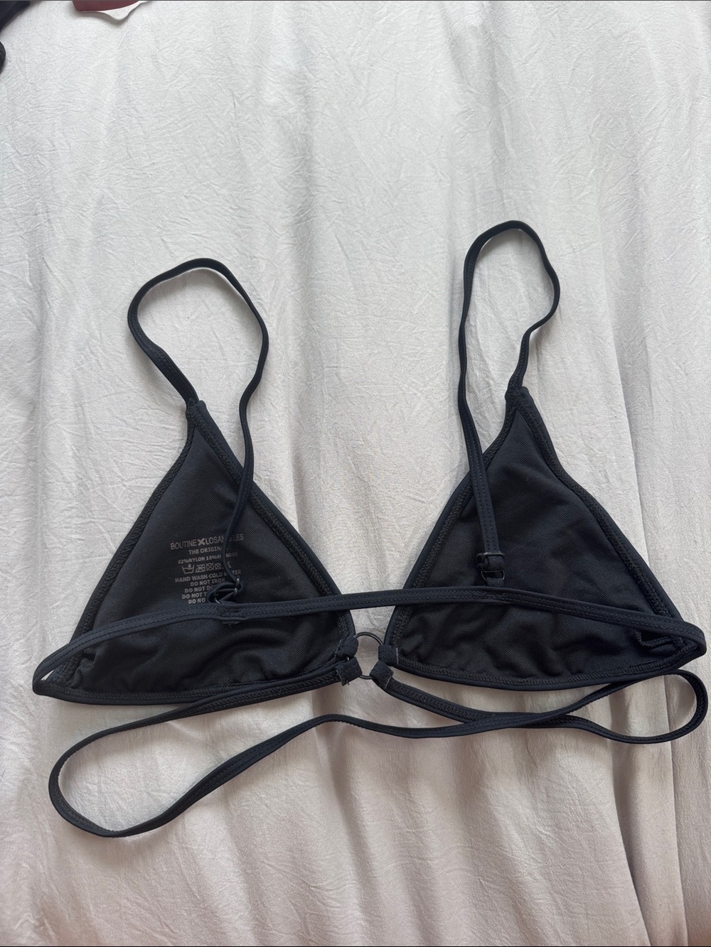 Boutine LA Black Triangle Bikini Top - Picture 2 of 3
